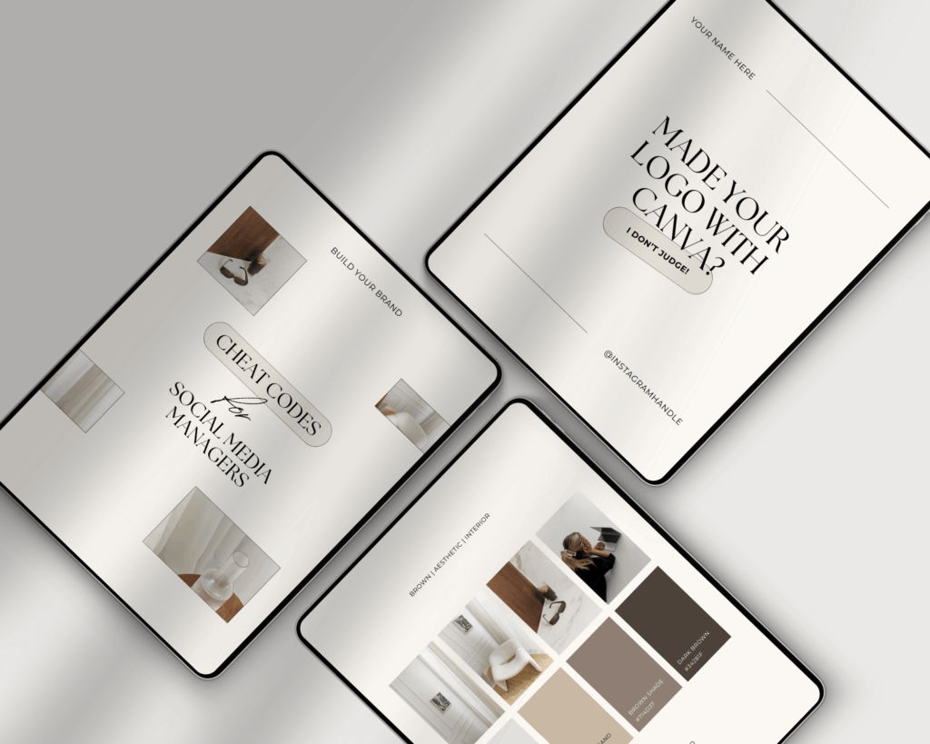 Customizable Showit template with SEO and branding options